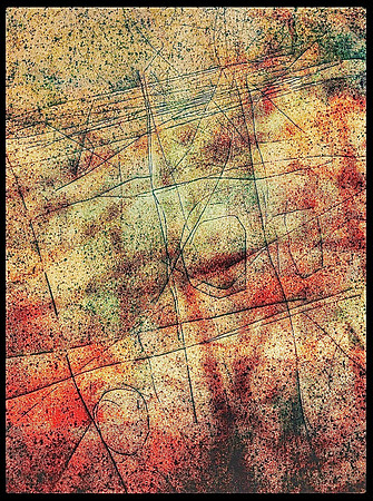 Etched Lines ~ Homage to Paul Klee